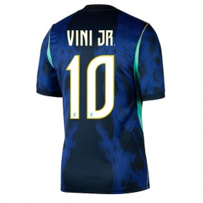 Brasilien Vinicius Junior #10 Udebanetrøje VM 2026 Kortærmet